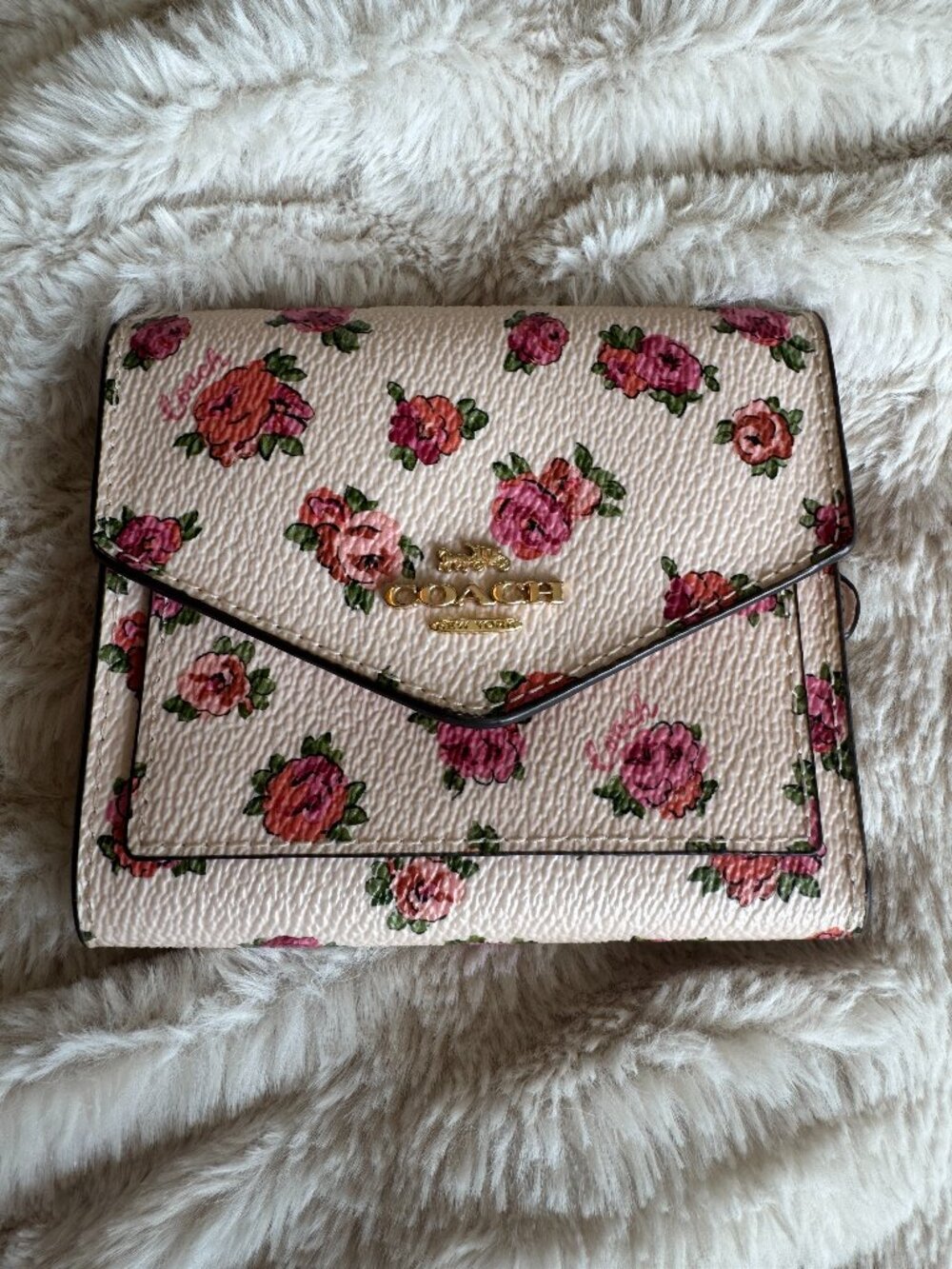Coach Small Wallet in Flower Patch Print